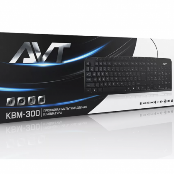 Клавиатура AVT-300/301/302 USB (Multimedia)