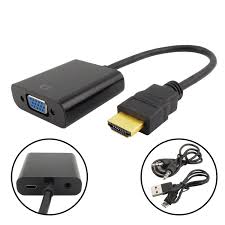 Переходник HDMI to VGA + sound
